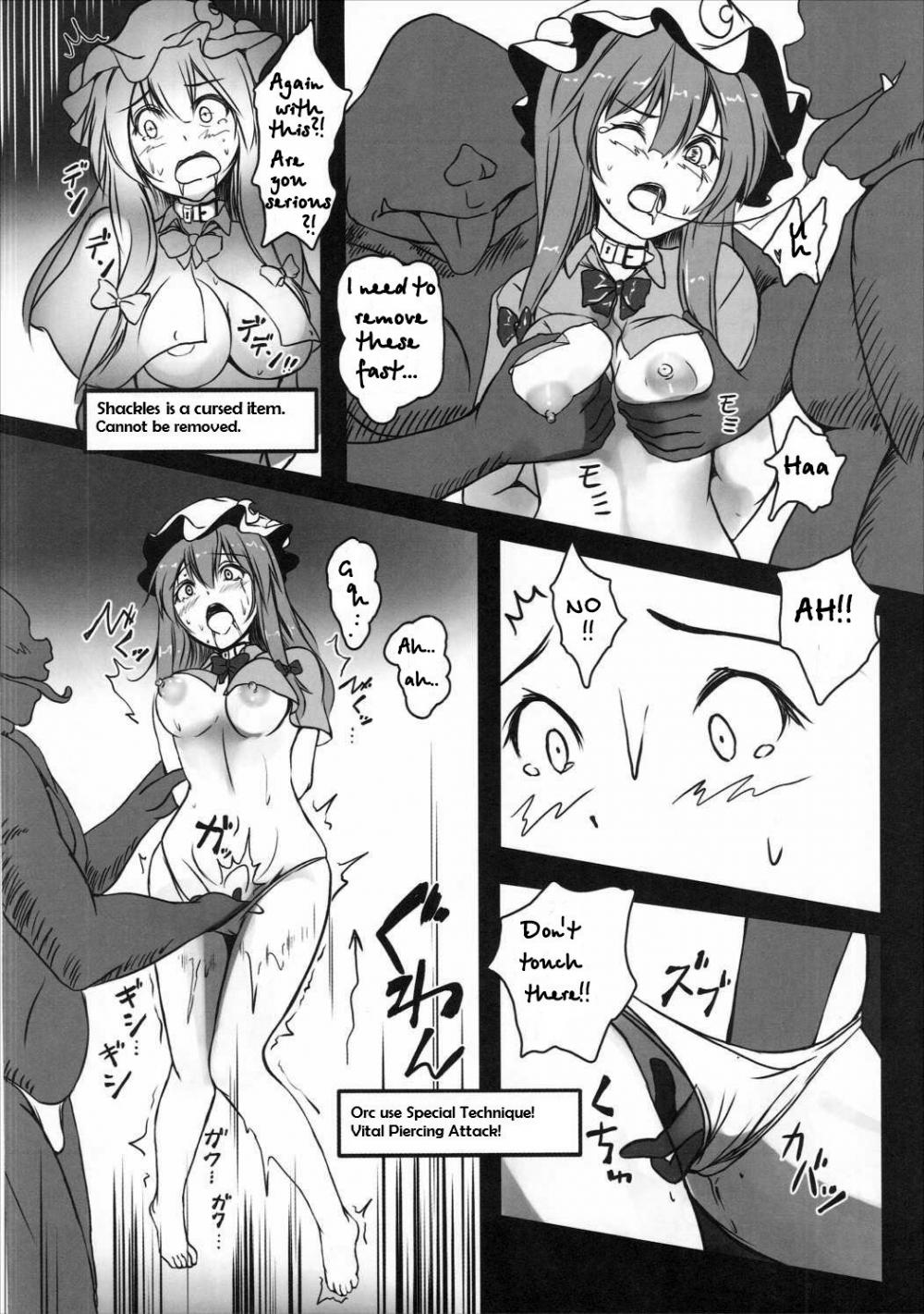 Hentai Manga Comic-Doujin Where Horrible Things Happen To Patchouli In This Dungeon-Read-19